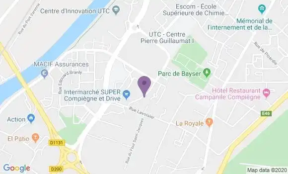 Localisation Caisse d
