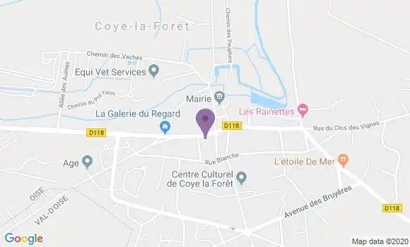 Localisation Caisse d