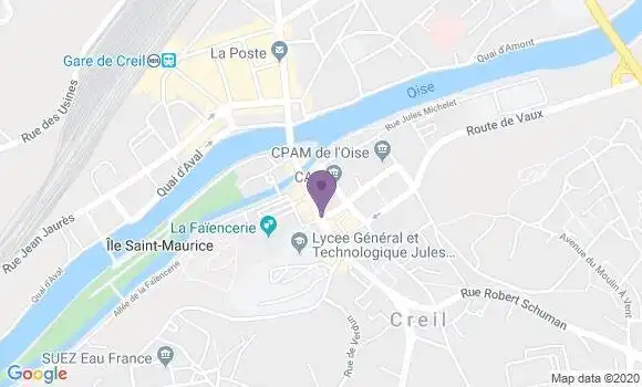 Localisation Caisse d