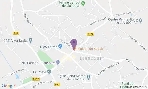 Localisation Caisse d