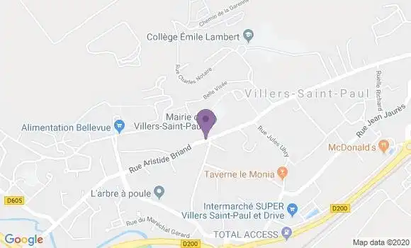 Localisation Caisse d