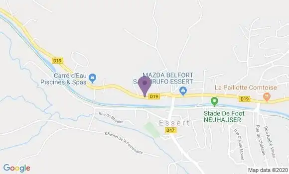 Localisation Caisse d