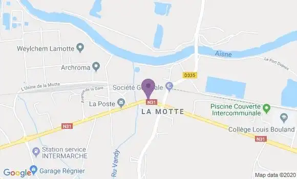Localisation Caisse d