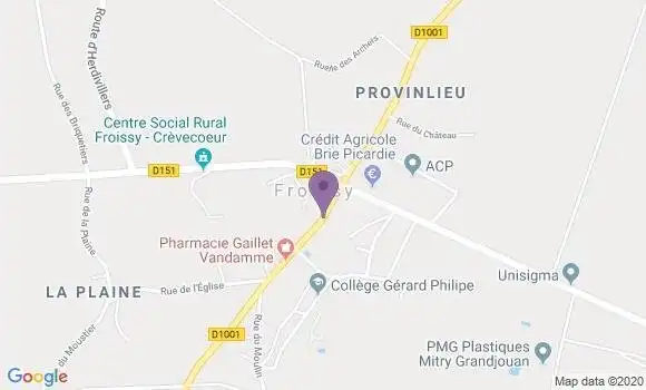Localisation Caisse d