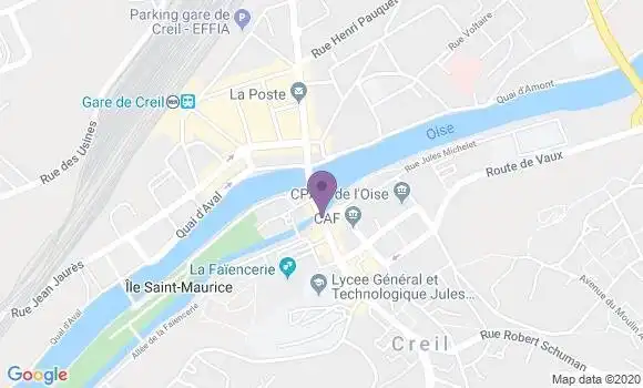 Localisation Caisse d