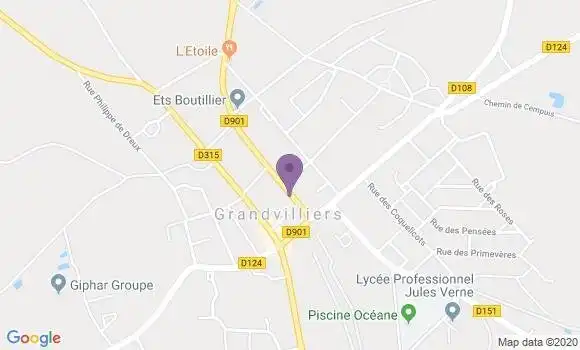 Localisation Caisse d