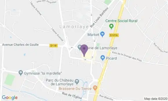 Localisation Caisse d