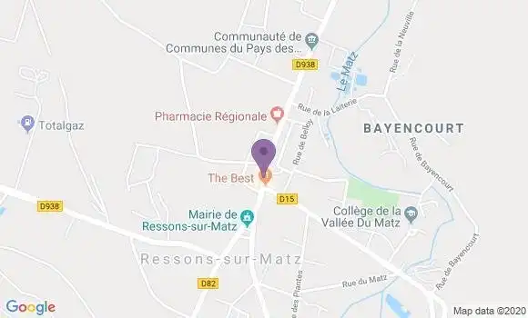 Localisation Caisse d