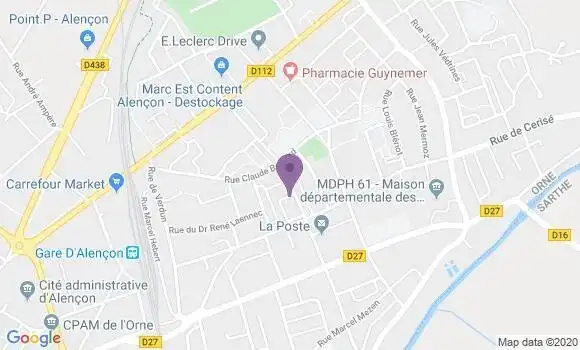 Localisation Caisse d