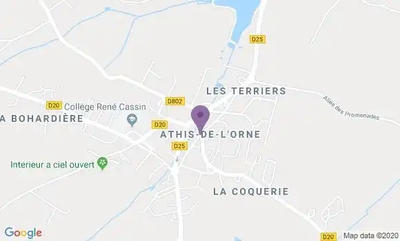 Localisation Caisse d