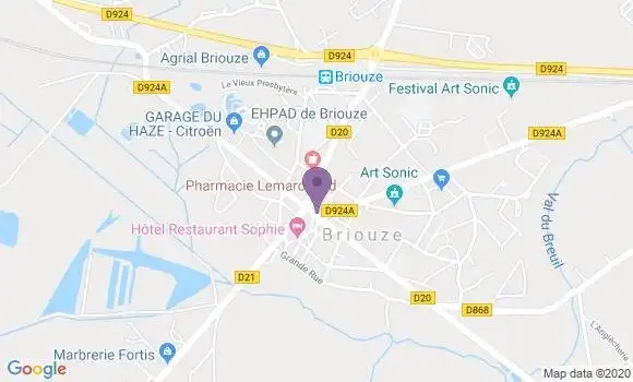 Localisation Caisse d