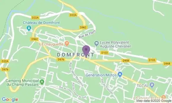 Localisation Caisse d