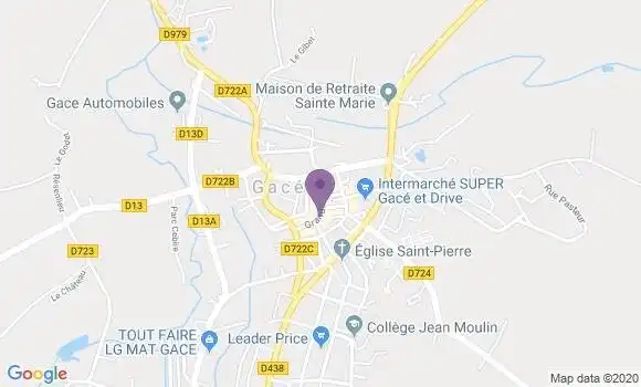 Localisation Caisse d