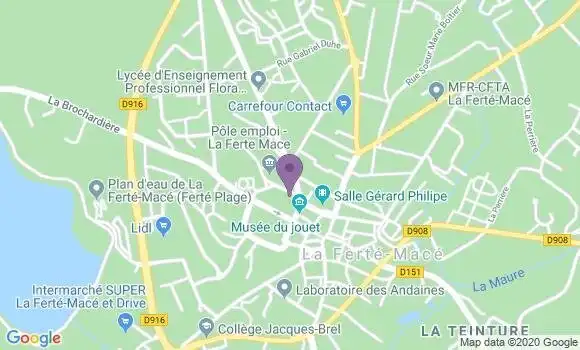 Localisation Caisse d