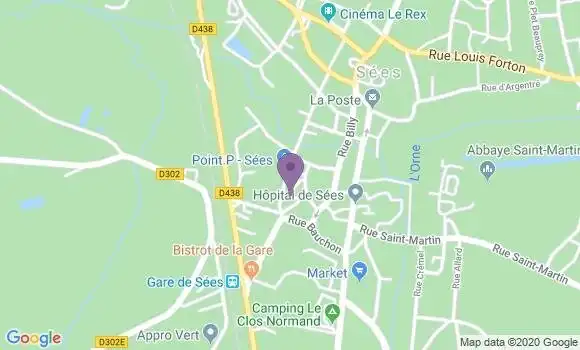 Localisation Caisse d