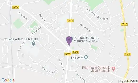 Localisation Caisse d