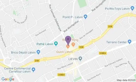 Localisation Caisse d