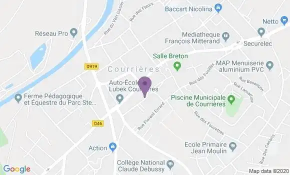 Localisation Caisse d