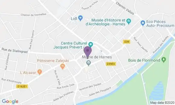 Localisation Caisse d
