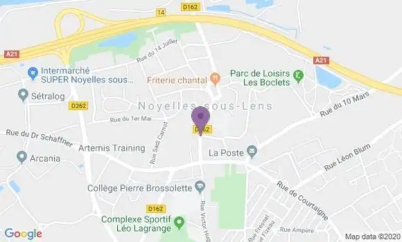 Localisation Caisse d