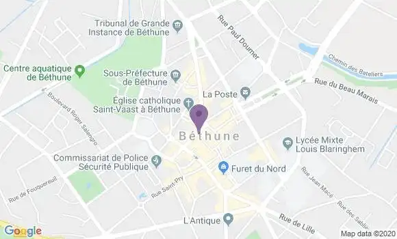 Localisation Caisse d