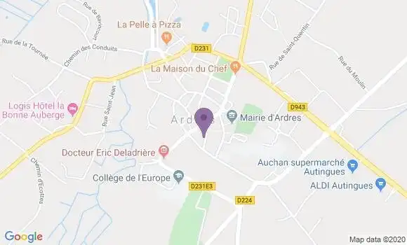 Localisation Caisse d