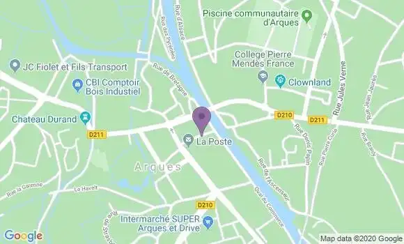 Localisation Caisse d