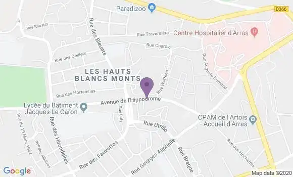 Localisation Caisse d