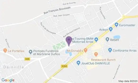 Localisation Caisse d