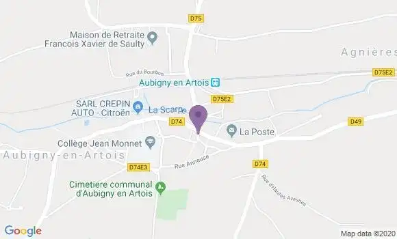 Localisation Caisse d