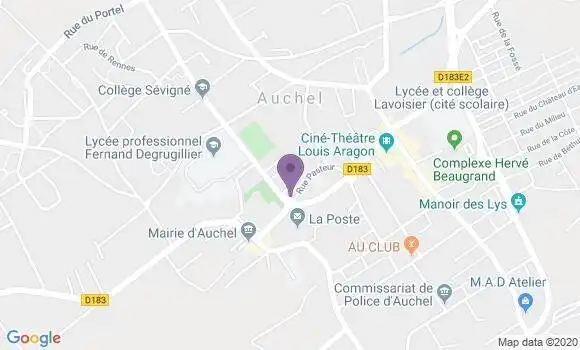 Localisation Caisse d