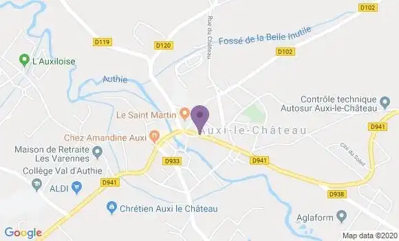Localisation Caisse d