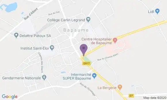 Localisation Caisse d