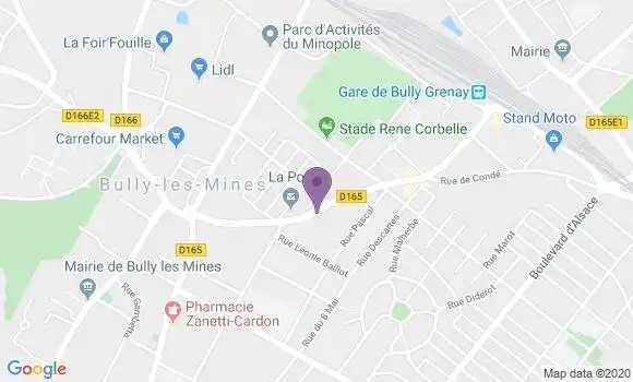 Localisation Caisse d