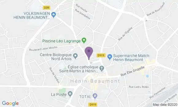 Localisation Caisse d