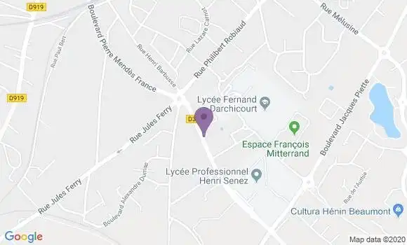 Localisation Caisse d