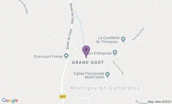 Localisation Caisse d