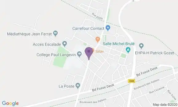 Localisation Caisse d