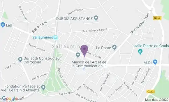 Localisation Caisse d