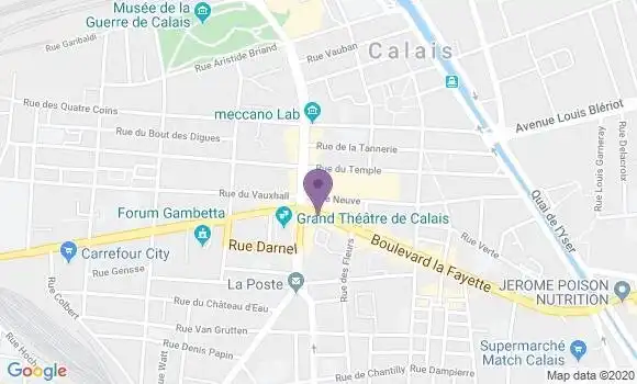 Localisation Caisse d