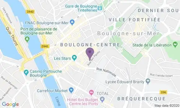 Localisation Caisse d