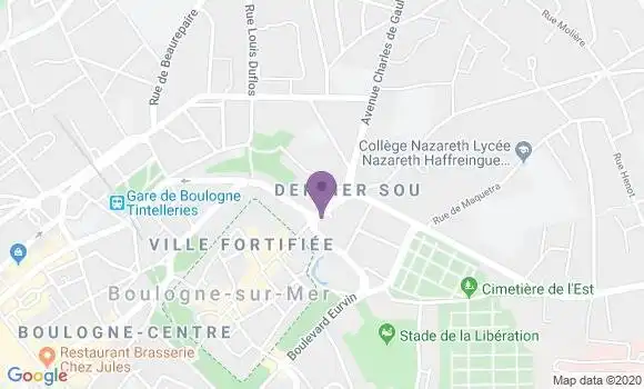 Localisation Caisse d
