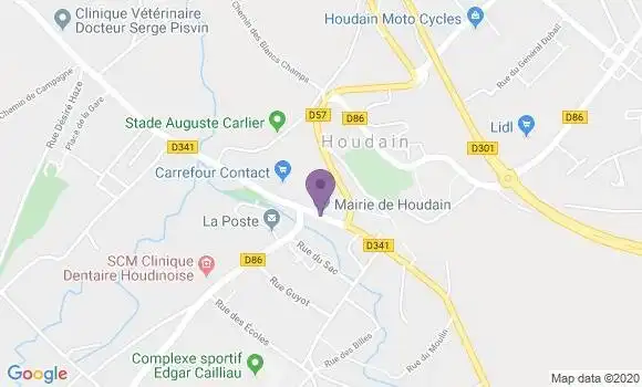 Localisation Caisse d