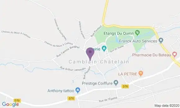 Localisation Caisse d