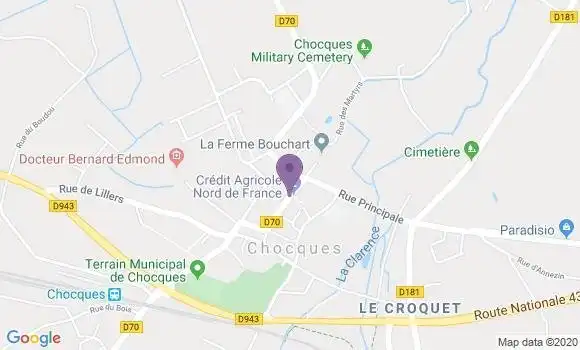 Localisation Caisse d