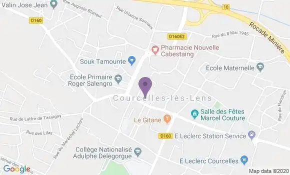 Localisation Caisse d