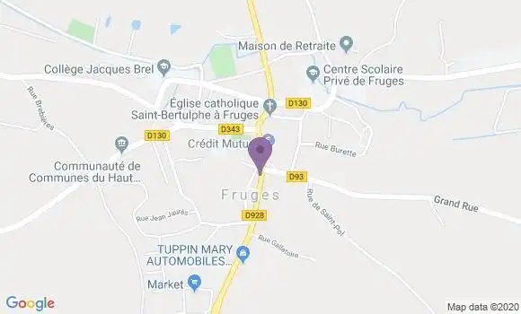 Localisation Caisse d