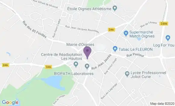 Localisation Caisse d