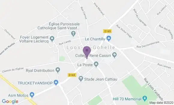 Localisation Caisse d