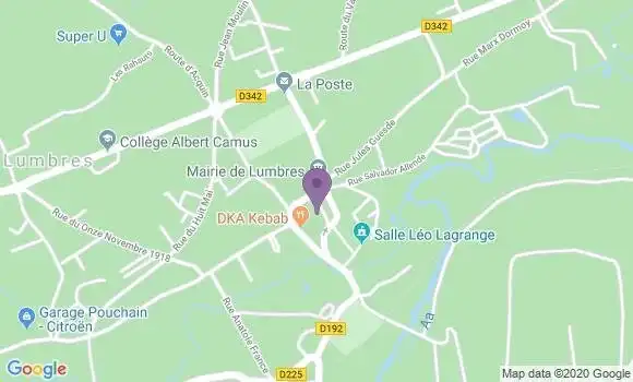 Localisation Caisse d
